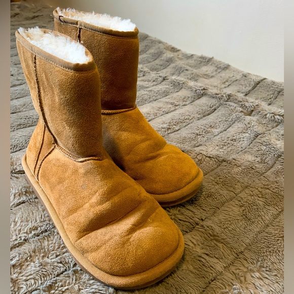 Tan/Brown Adult Used Women'sJoe fresh Boots | Size:3 but=5 mostly - Picture 1 of 7